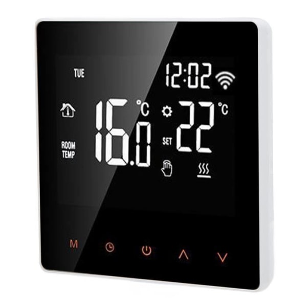 TMISHION Intelligent Temperaturregulator ME81H Smart WIFI LCD Termostat Vatten Golvvärme Väggpanna