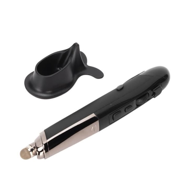 HURRISE Wireless Pen Mouse Pencil Mus, Bekväm och Bekväm, Kompakt, Portabel, Datortangentbord Svart