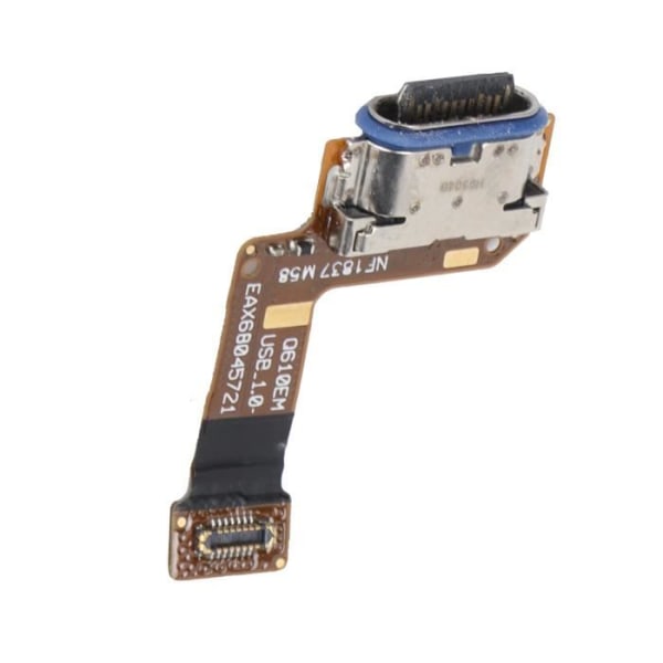 HURRISE Flex Cable Board För LG Q7 Plus USB Laddningsport Anslutning PCB Dock Flex Kabel För LG