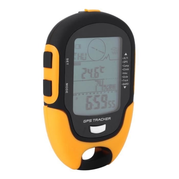 HURRISE digital hygrometer SUNROAD GPS Navigationsmottagare Handhållen USB Uppladdningsbar digital höjdmätare Barometer