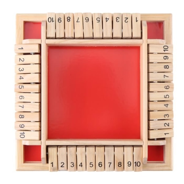 Sudoku pusselbräda, brädspelsbräde Tärningsleksak fyrsidig nummerbricka för barn Familjefest för