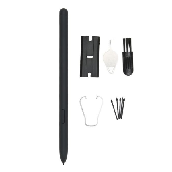HURRISE Penna för Tab S6 Lite, högkänslig, hållbar plast, med 5 spetsar, kompatibel SM P610 SM P615