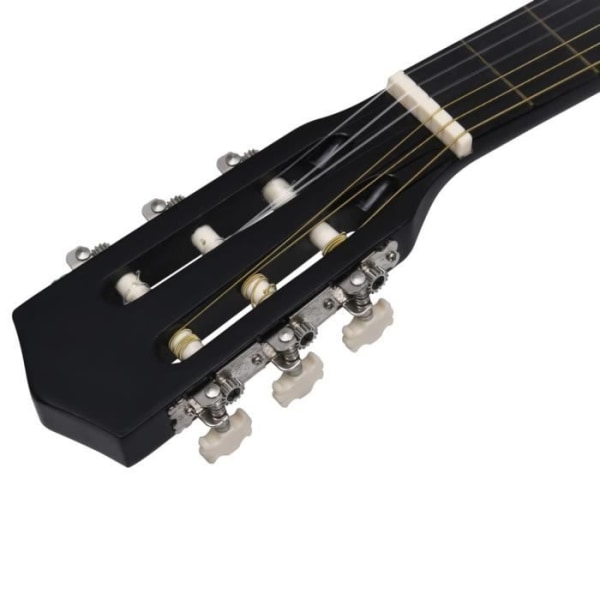 CEN Western Cutaway akustisk gitarr 6 strängar svart 38"