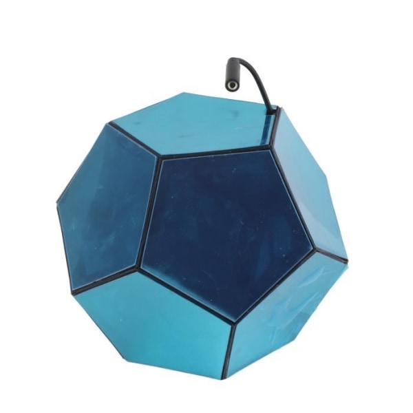 HURRISE Dodecahedron Art Light Färgglad Dodecahedron Art Light Nattlampa vid sängkanten Flerfärgad LED-lampa för ljusarmatur i sovrummet