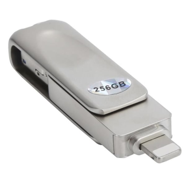 HURRISE 3 in 1 USB Flash Drive 256GB 3 in 1 USB Flash Drive Telefon OTG U Disk för Memory Stick för Android/IOS/Windows