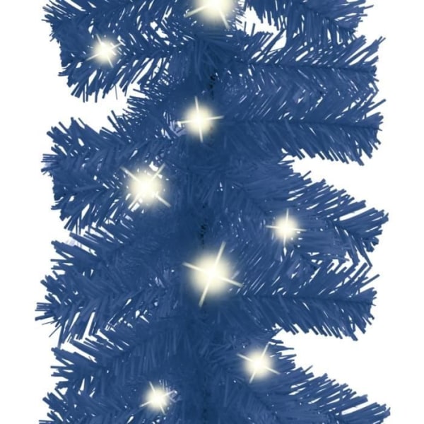 Julgirlang med LED-ljus 10 m Blå BEL-9372011156115