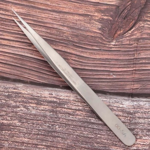 HURRISE Pincett Antimagnetisk pincett i rostfritt stål med hög hårdhet Klockreparationsverktyg (#