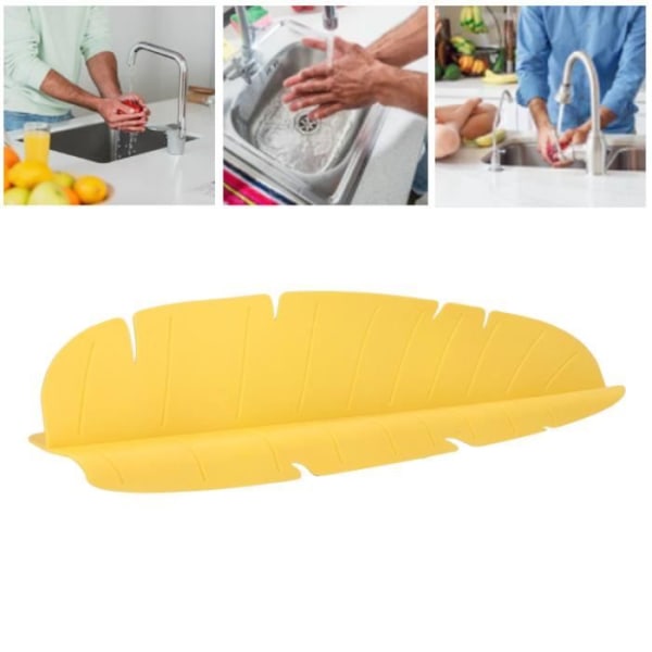 HURRISE Diskbänk Stänkskydd Köksdisk Återanvändbar elastisk vattenstänkskyddsduk