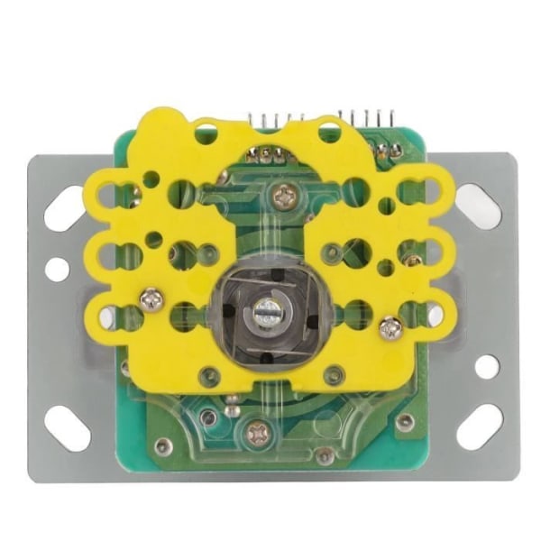 Tbästa färgglada LED-upplysta joystick helautomatisk 5-stifts oval kristall färgglad arkadjoysticksats
