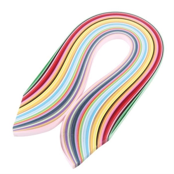 BEL-7694954577096-quillingpappersremsor Multicolor Quilling Paper Art Strips, 720 stycken, 36 färger, gör-det-själv-förbrukningsmaterial