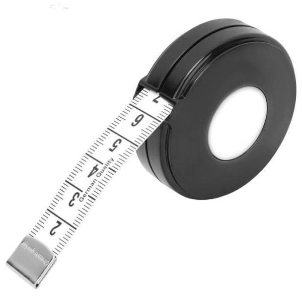 Infällbart flexibelt måttband 150 cm - TBEST - för att mäta höjd och övervaka din kost