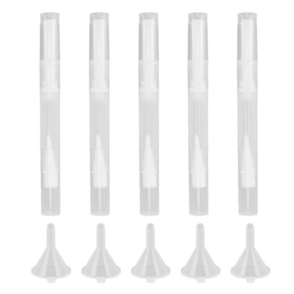 Tom Nail Oil Pen - HURRISE - 5-pack - Stor kapacitet - Kompakt och bärbar - Bred användning