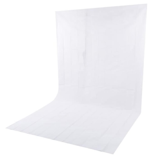 White Cotton Photography Backdrop - TBEST - 3x2,8m - För studio, bio, tv och mer