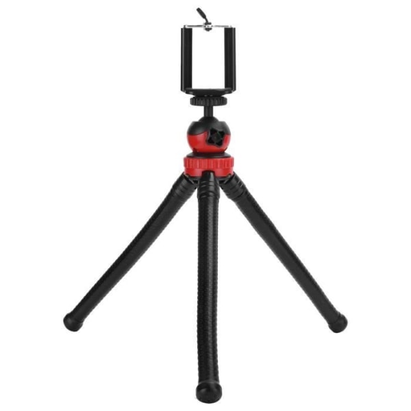 Tbest Flexible Tripod UN-58 Flexible Desktop Mobiltelefon Stativ Bärbart kameraställ för vloggning