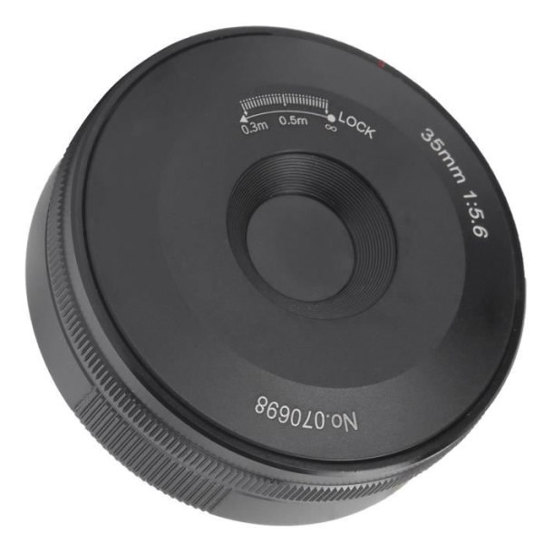 BEL-7423054985612-Kameraobjektiv 35 mm F5,6 L helbilds objektiv med manuell fokusering för Phono Mount Camera