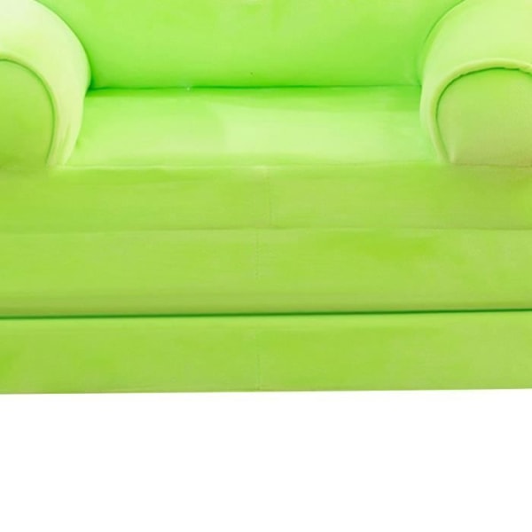 HURRISE hopfällbar barnsoffa hopfällbar plyschsoffa för barn, mjuk och söt, 3-lagers Frog-soffa möbel