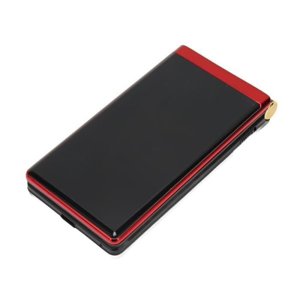 LIU-7708726294378-Fliptelefon Vändtelefon med 3 tums skärm, Seniortelefon, dubbel standby, telefoni Röd