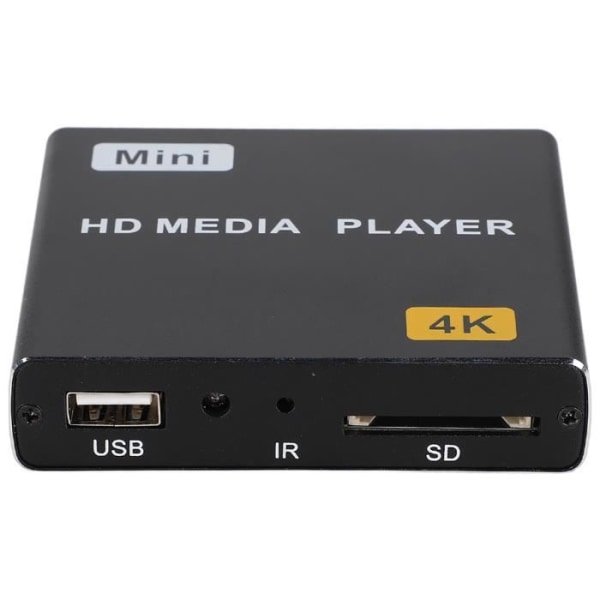 HURRISE Digital Player 4K Player 4K Player Metal Uk Plug 100 240V 4K Full Hd Digital Media Player Hdmi Usb S videofixering