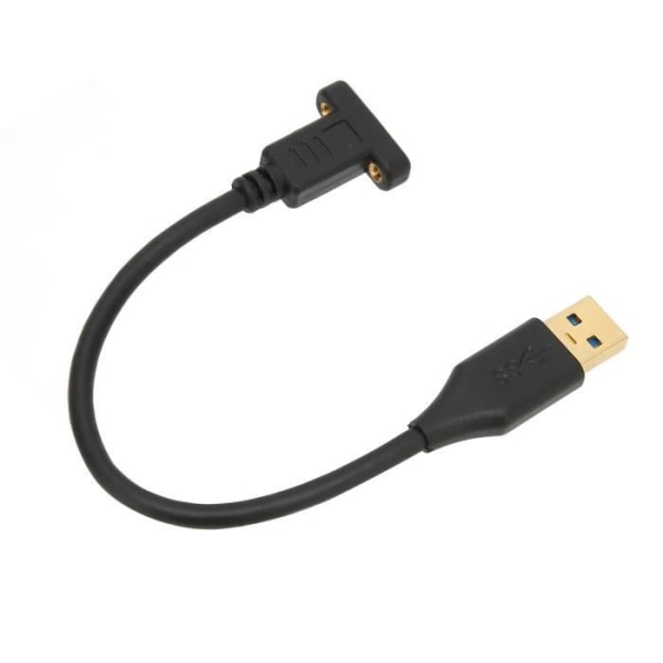 HURRISE datalinje USB 3. 0 till typ C guldpläterad hastighetsdatakabel 20 cm 5 Gbps Hållbar PVC USB 3.0 hane till