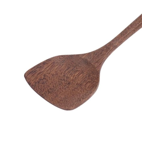 HURRISE köksartiklar 2st träspatel Hushållshängande långhandtag platt träspatel för blandning och svarvning