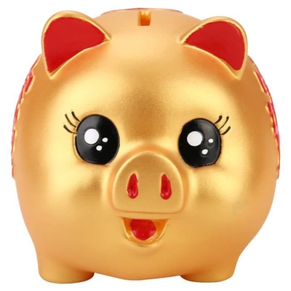 Pig Bank, Anti-fall Silikon Mynt Spara Box, Kontor för hemmet