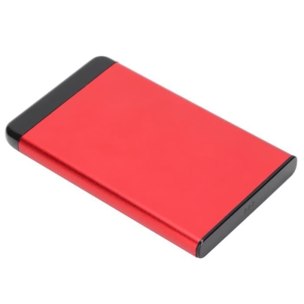 HURRISE USB-minne extern hårddisk 2,5 tum USB3.0 bärbar aluminiumlegering Mobil mekanisk extern hårddisk (röd 40)