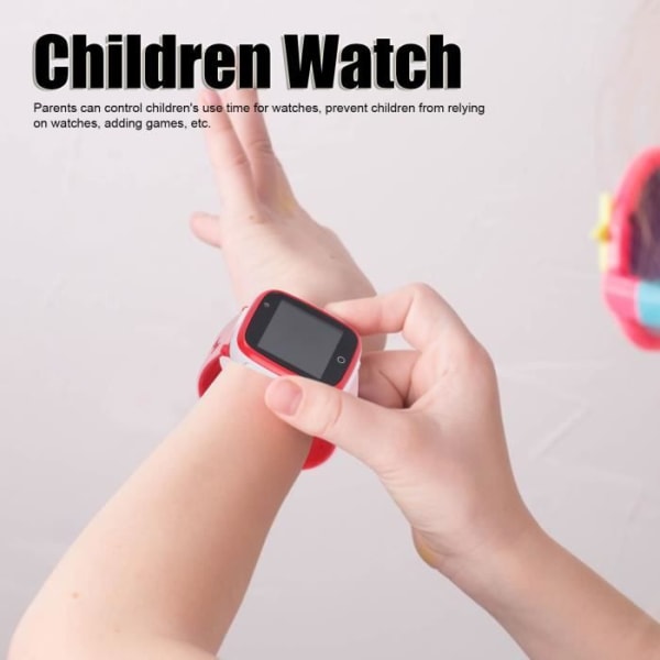 HURRISE Vattentät Smart Watch Barn Smartwatch Vattentät 2G Internet Smart Watch Telefon SOS Samtalsspårning Studenter Smartwatch