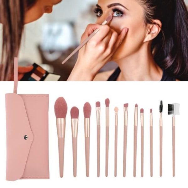 BEL Makeup Brushes Set Mjukt hår Powder Base Ögonskugga Concealer Lip Brush Kosmetiskt verktyg