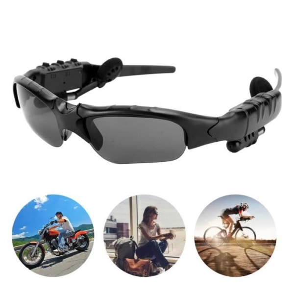 BEL-7423054944428-Bluetooth solglasögon Antireflex och ultraviolett Bluetooth-headset Protectio, headset videoglasögon c