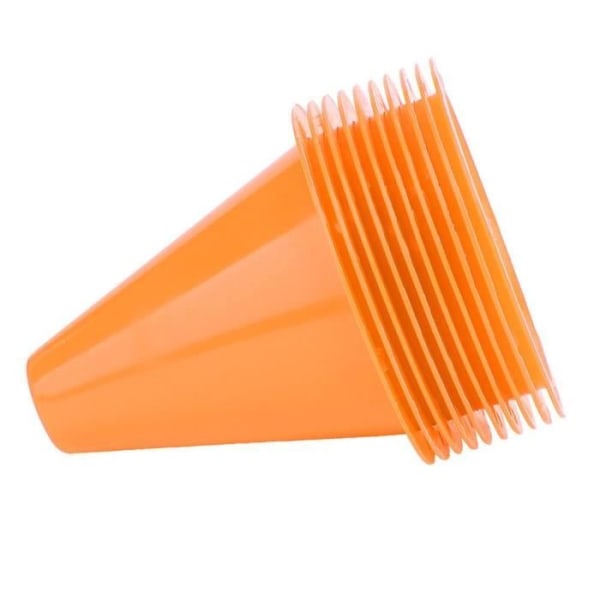 XUY 10st Cone Fotbollsträning Fotbollsbarriärer Plastmarkörhållare (orange)