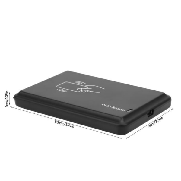 HURRISE ID-läsare ID-kortläsare 125Khz USB 2.0 värdgränssnittsenhet Detektionsområde
