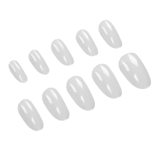 Falska naglar - HURRISE - Nail Tip Professional - Naturlig färg - Manikyr