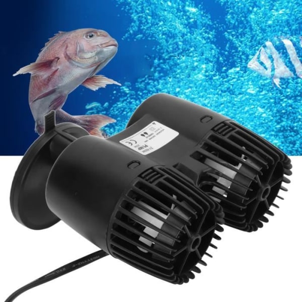 Aquarium cirkulationspump Akvarium Wavemaker Pump 360° justerbar reverserande fri cirkulationspump De-BEL
