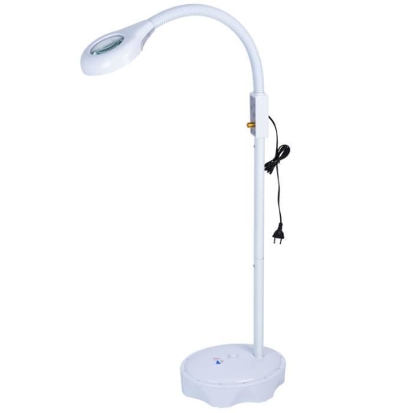 PARFAIT-LAMPE MAGNIFIER LED-förstorande golvlampa med flexibelt justerbart kallljusstöd