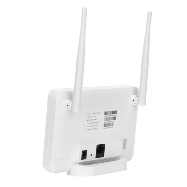 HURRISE WiFi 4G trådlös router 4G CPE WiFi Mobile Network Hotspot med LAN/WAN-port Micro SIM-kortplats