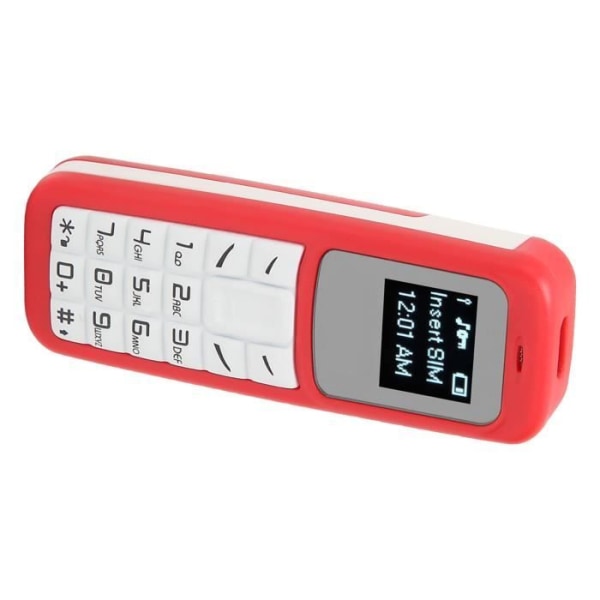 BEL-7696830304192-liten knappsats mobiltelefon Mini mobiltelefon liten mobiltelefon headset bärbar telefoni Rou