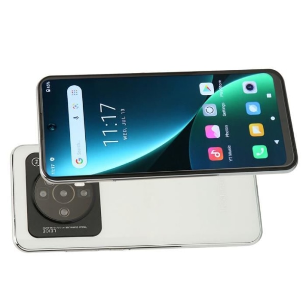 HURRISE Dual Card Smartphone M12 Ultra Smartphone 6,82 tum 6GB 128GB Minne 4G Nätverk 5MP GPS-kamera Tillbehör EU-kontakt