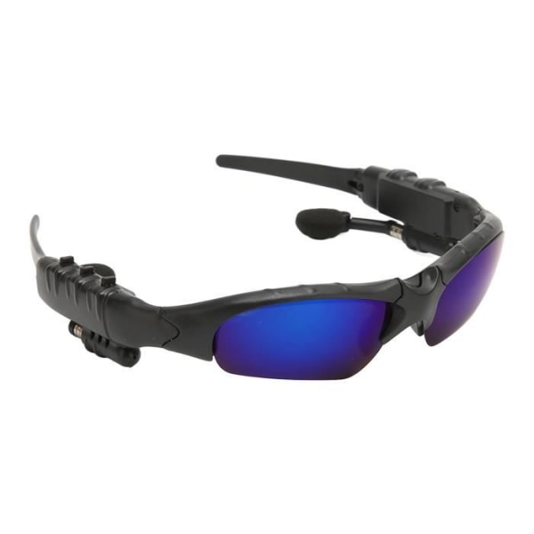 HURRISE Bluetooth-solglasögon med hörlurar Bluetooth-ljudsolglasögon standardversion och polariserade blå linser
