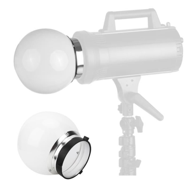 HURRISE Soft Light Ball för Bowens Mount Fotograferingstillbehör 15cm Soft Light Ball Flash Lampskärm