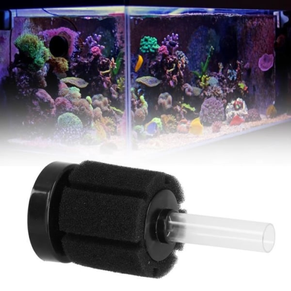 HURRISE pneumatiskt akvariefilter Akvarium Biokemiskt svampfilter Fish Tank Filter Tillbehör