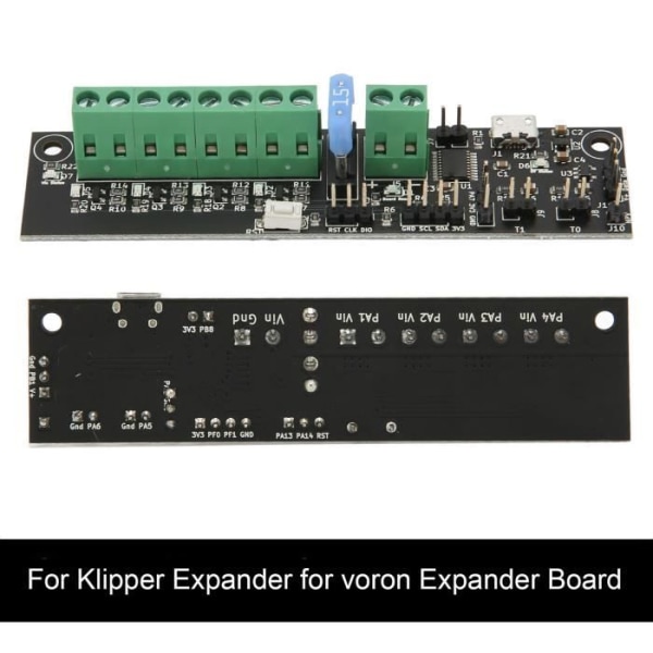 HURRISE 3D-skrivarkort För Voron V2.4 för Klipper expansionskort intern oscillator termistor ingång PCB hårdvara