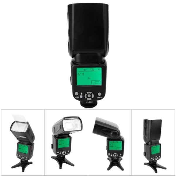 BEL-7423055211291-Ficklampa för kamera Speedlite-kamera - Professionell blixtljus med Fla-optik