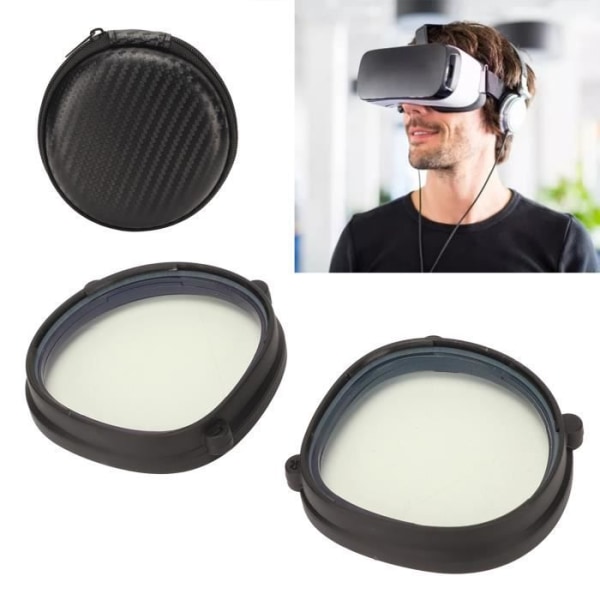 HURRISE VR glasögonbåge VR glasbåge, antiblått ljus stark magnet Hög sugkraft Böjd designspel
