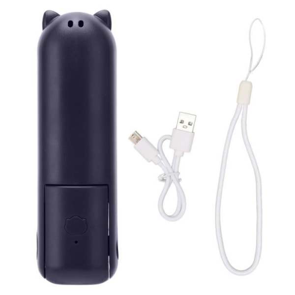 BEL-7696830329263-USB Uppladdningsbar handfläkt Mini portabel handfläkt 4 till 5 timmar i drift Hushållsapparater Ventil