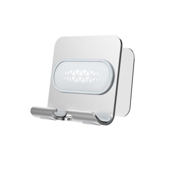 HURRISE Väggtelefonhållare Metall Väggtelefonhållare, B10 GPS-telefonhållare [Silvergrå]