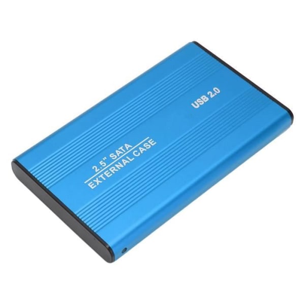 HURRISE Bärbar hårddisk Extern hårddisk 2,5 tum Slim USB 2.0 Höghastighets Plug and Play-datorminne Blå 160GB