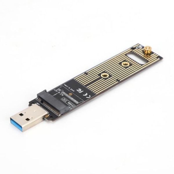 Aizhiyuan M.2 NVME till USB HDD Riser Card M.2 NVME SSD till USB Adapter Card Hard Drive Conversion Card