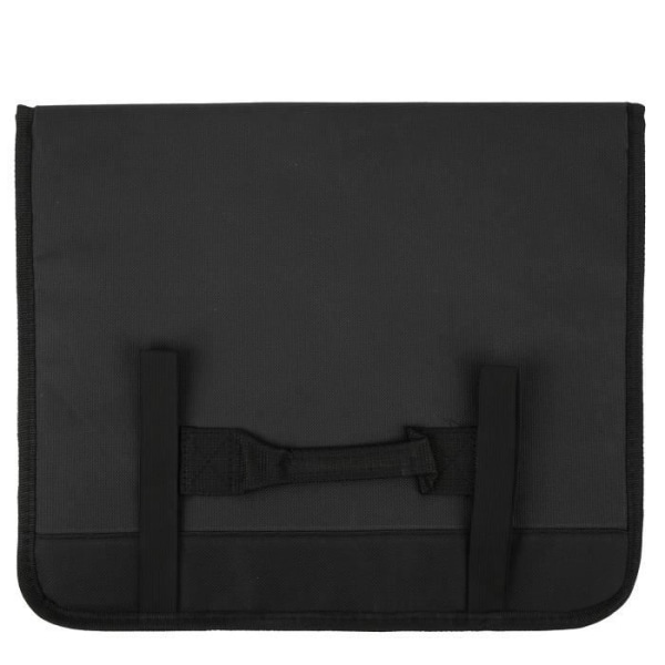 HURRISE Vikbar skiftnyckelväska Roll Tool Bag Multifunktion Bärbar hopfällbar reparationsskiftnyckelförvaringsväska (svart)