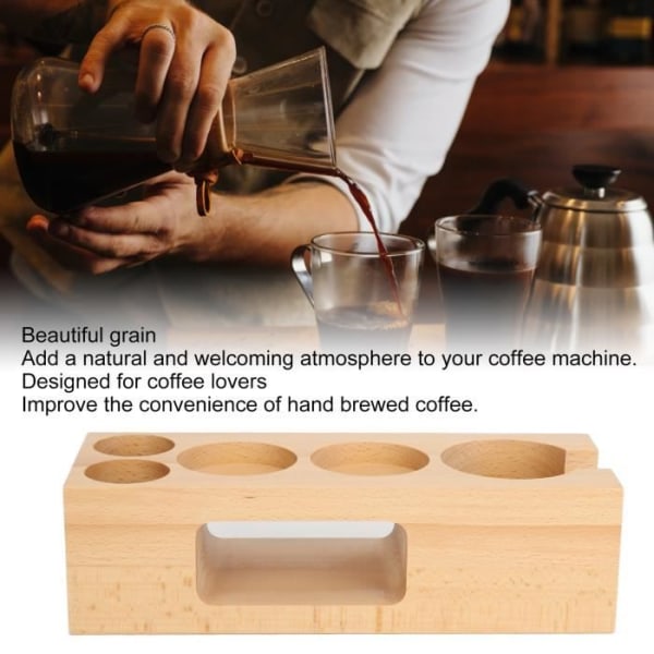 BEL-7089406555515-Multifunktionell bok kaffetappbas för Barista kaffemaskin