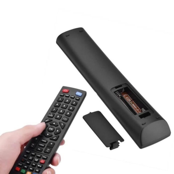 HURRISE Fjärrkontroll för utbyte Universal Smart TV Remote Control Controller för Alba Bush/Technika/Blaupunkt/